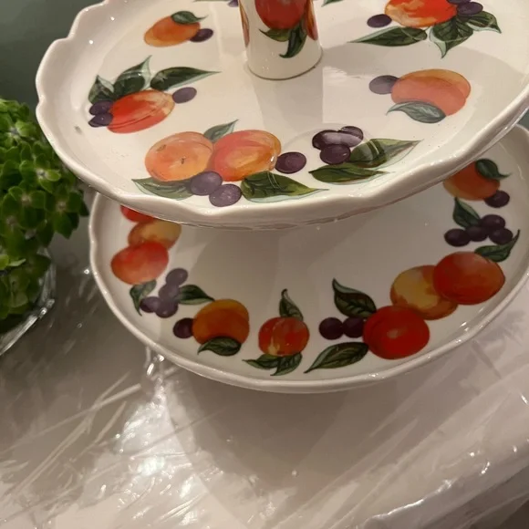 PartyLite Harvest Tiered Taper, Pillar, Votive Tealights Candle Holder - NIB - Picture 5 of 8